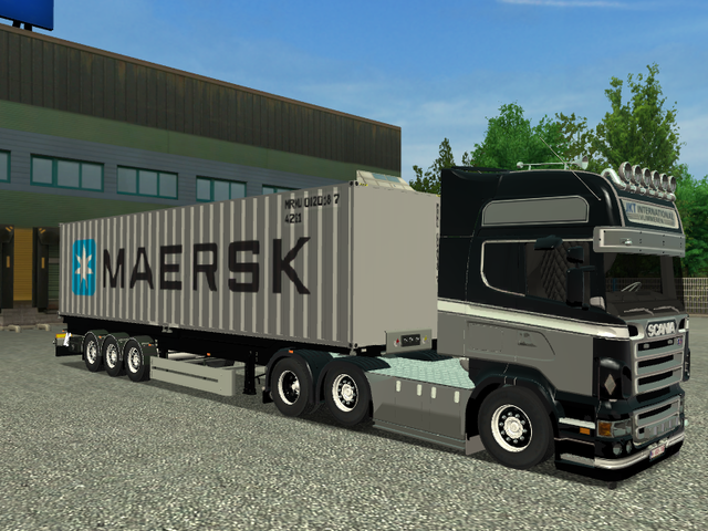 ets Scania R620 6x2 Combo JKT Trans Maersk verv sc ETS COMBO'S