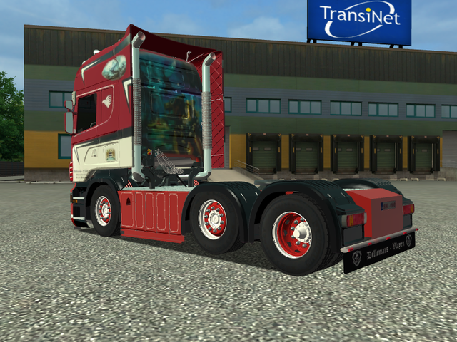 ets Scania R620 Combo Dellemans verv sc A opentop  ETS COMBO'S