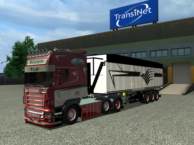 ets Scania R620 Combo Dellemans verv sc A opentop  ETS COMBO'S