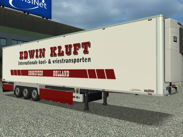 ets Trailer Edwin Kluft verv container ETS TRAILERS