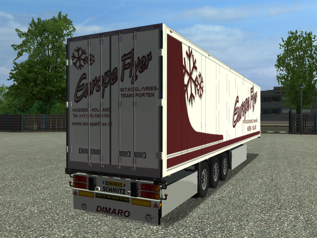 ets Trailer Europe Flyer Rood by volvoduck verv re ETS TRAILERS