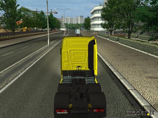 ets Mercedes Actros MP4 6x2 DHL by karol0140 verv  ETS TRUCK'S