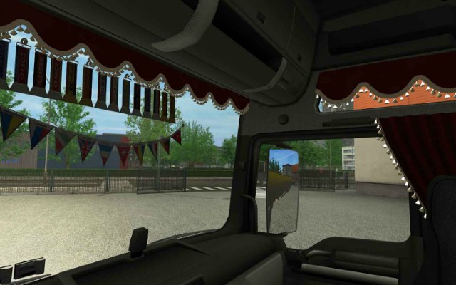 ets MAN TGA + Interior + Krone trailer ( vuil) ver ETS COMBO'S