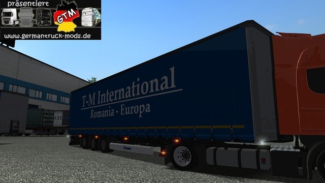 gts Krone trailer lowdeck  T-M International Roman GTS TRAILERS