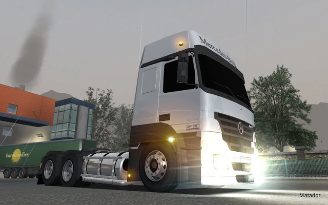 gts Mercedes AXOR 2644 6x4 by Brusque and Q.R GTS TRUCK'S