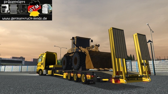 gts MAN TGX + Trailer + CAT by Danz verv man A con GTS COMBO'S