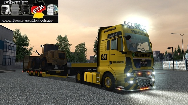 gts MAN TGX + Trailer + CAT by Danz verv man A con GTS COMBO'S