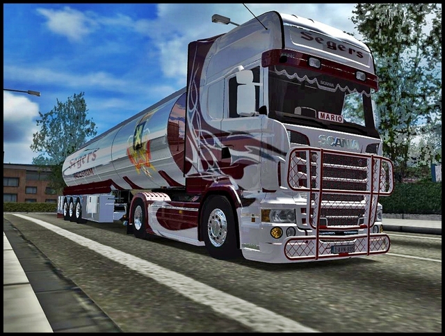 gts Scania R560 4x2 + tanktrailer SEGERS verv sc B GTS COMBO'S