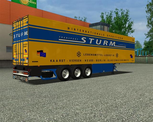 ets STURM Trailer replace all Eurogoodies reefers Diversen