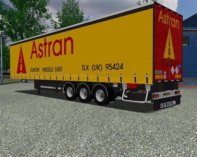 ets Astran trailer replace all Tradeaux containers Diversen