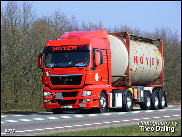 Hoyer Group - Hamburg (D)  HH  X 1354 MAN 2012