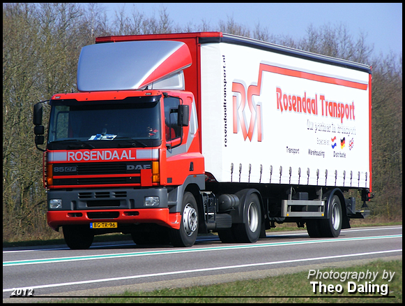 Rosendaal Transport -  Beek  BG-TR-96 Daf 2012