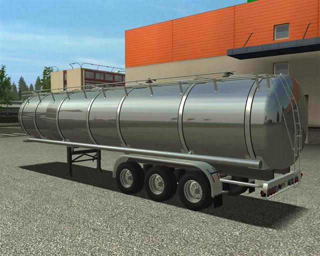 ets Oldschool Tanktrailer by Ventures87 thetrooper ETS TRAILERS