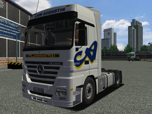 ets Mercedes Actros MP2 LKW AUGUSTIN verv mb A 3 ETS TRUCK'S