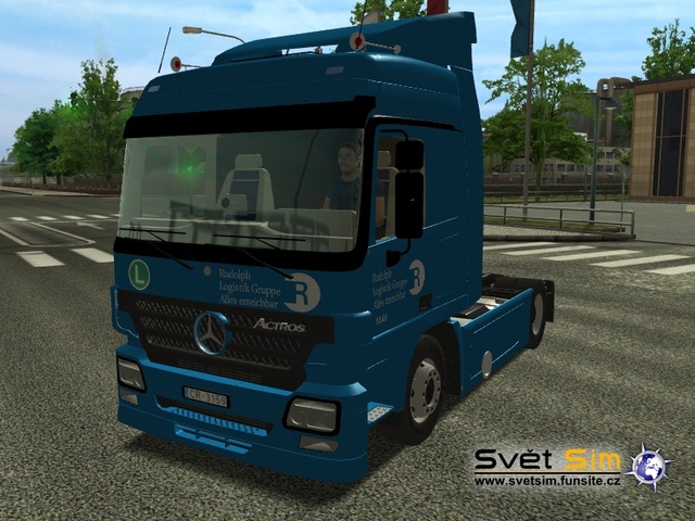 ets Mercedes Actros Rudoplh Logistik Grupo by EED1 ETS COMBO'S