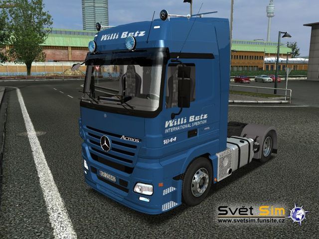 gts Mercedes Actros Pack Willi Betz verv mb A B C  GTS TRUCK'S