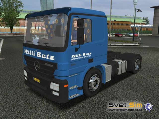 gts Mercedes Actros Pack Willi Betz verv mb A B C GTS TRUCK'S