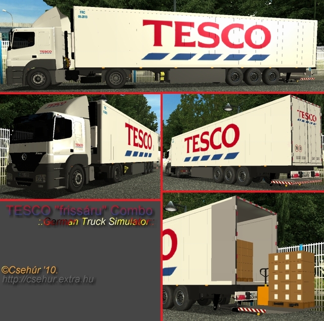 gts Mercedes Axor Combopack TESCO verv daf B conta GTS COMBO'S