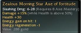 Morningstar axe 2 - 
