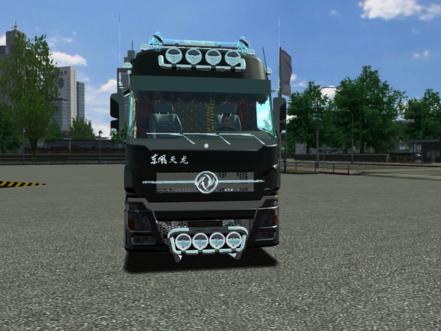 ets Dongfeng Fire II twin steer verv renault B 1 ETS TRUCK'S