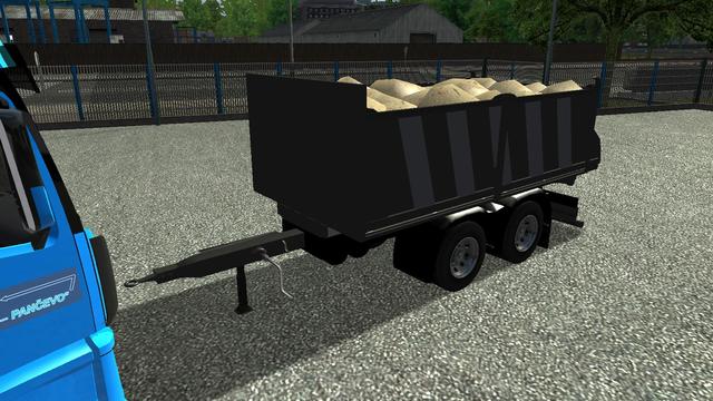 ets Mercedes Actros MP4 Kipper + tandem by mr ETS COMBO'S