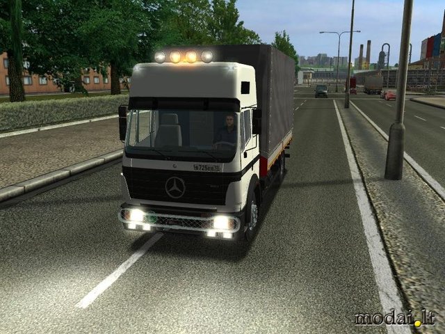 ets Mercedes SC1853 + Aanhanger verv mb B reefer 2 ETS COMBO'S