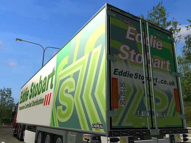 gts Stobart Skin for Chereau Technogram 2 GTS TRAILERS