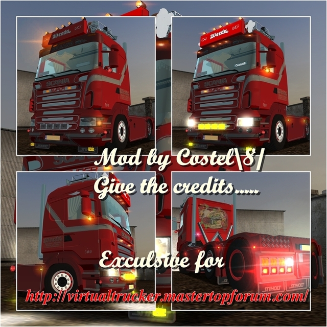 gts Scania R500 WEEDA By Costelv8 verv sc A GTS TRUCK'S