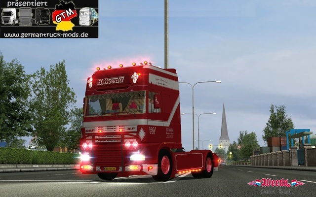 gts Daf XF95 Weeda by elyxir verv daf C GTS TRUCK'S