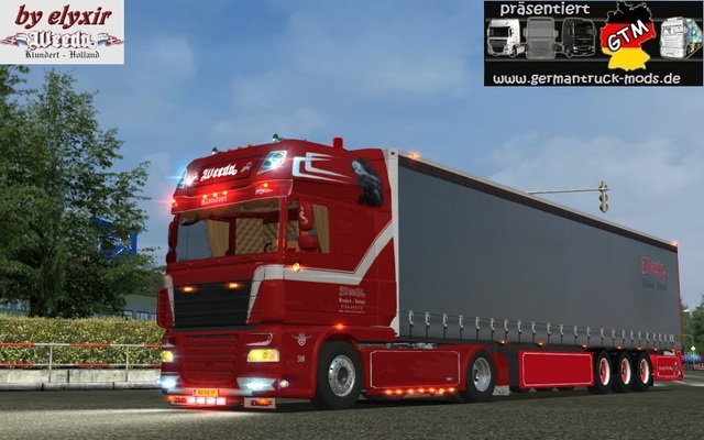 gts Daf XF105 Weeda by elxyir verv daf A GTS TRUCK'S