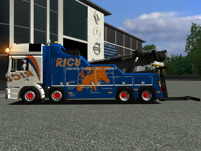 ets Man F2000 RICÃ– sleepwagen by Luigi verv mb C  ETS TRUCK'S