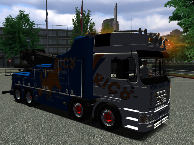 ets Man F2000 RICÃ– sleepwagen by Luigi verv mb C ETS TRUCK'S