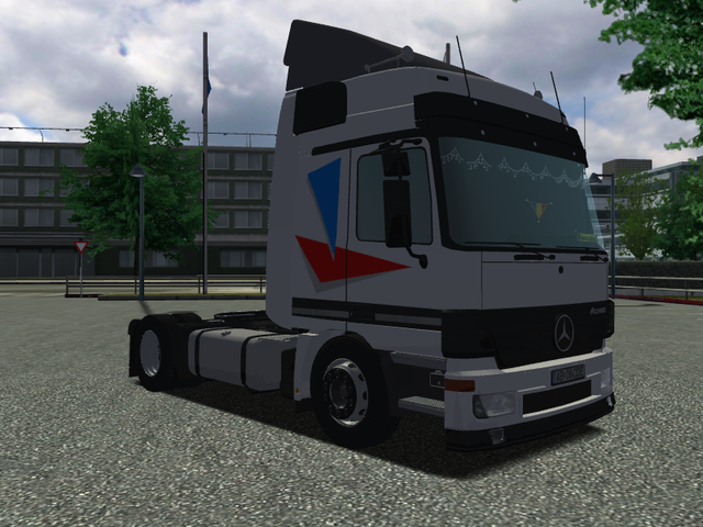 ets Mercedes Actros Mp1 lowdeck verv mb A ETS TRUCK'S