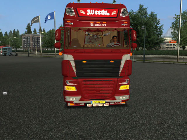 gts Daf XF105 Weeda by elyxir gerep door wim verv  GTS TRUCK'S