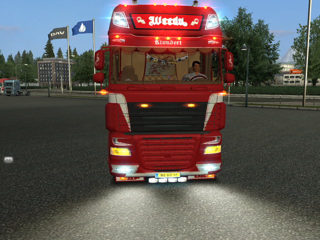 gts Daf XF105 Weeda by elyxir gerep door wim verv  GTS TRUCK'S