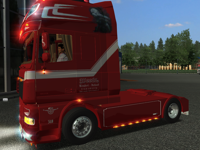 gts Daf XF105 Weeda by elyxir gerep door wim verv  GTS TRUCK'S