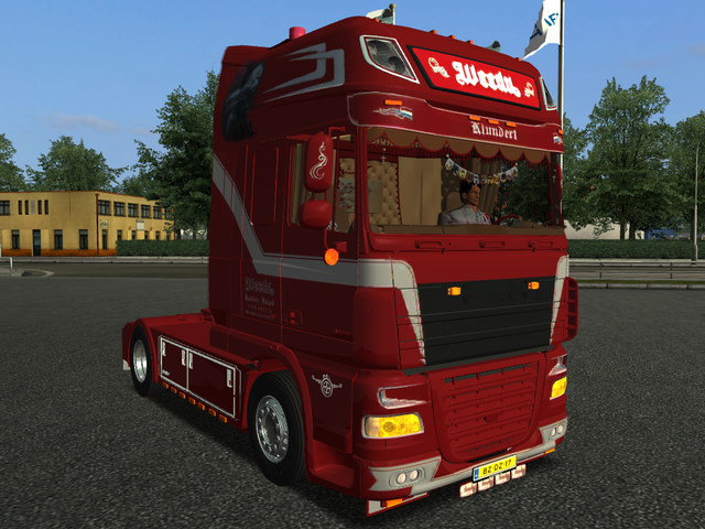 gts Daf XF105 Weeda by elyxir gerep door wim verv  GTS TRUCK'S