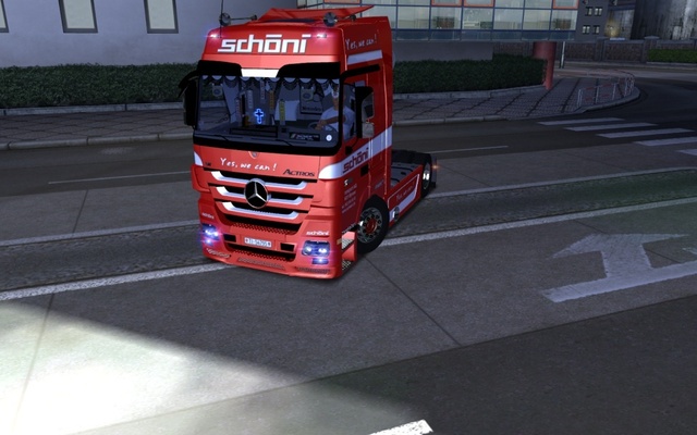 gts Mercedes Actros 2546 MPIII SCHONI by SAX verv  GTS TRUCK'S