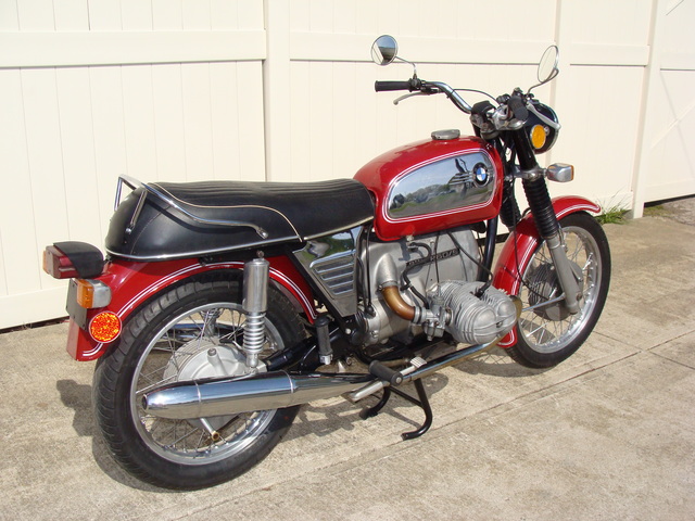 2948111 '73 R75-5 LWB Red 016 sold.....#2948111 1973 BMW R60/5 LWB. Red, Toaster Tank. 56,000 Miles. 10K Service done. Ready to go for Spring.