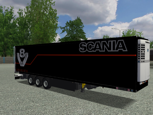 ets Scania R730 + trailer SCANIA verv sc A reefer  ETS COMBO'S