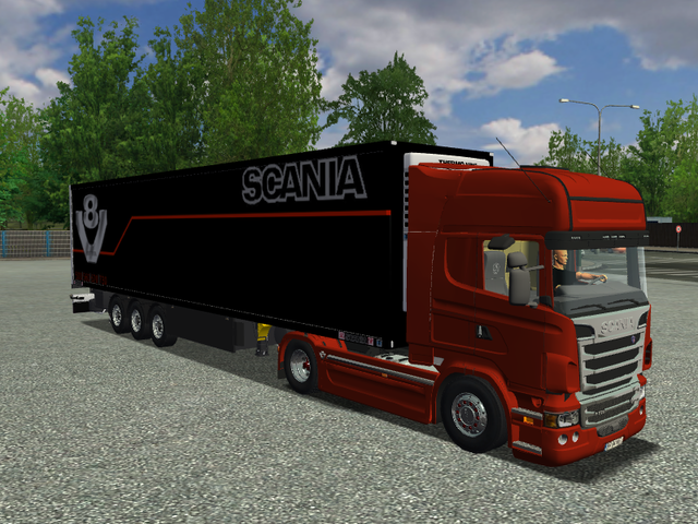 ets Scania R730 + trailer SCANIA verv sc A reefer  ETS COMBO'S