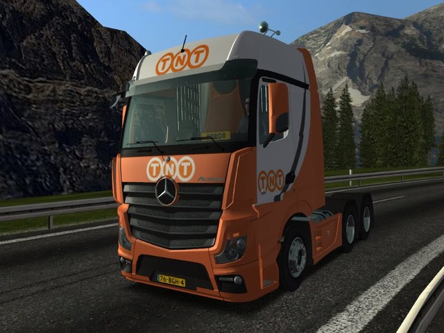 gts Mercedes Actros New MP4 6x4 + interieur TNT by GTS TRUCK'S