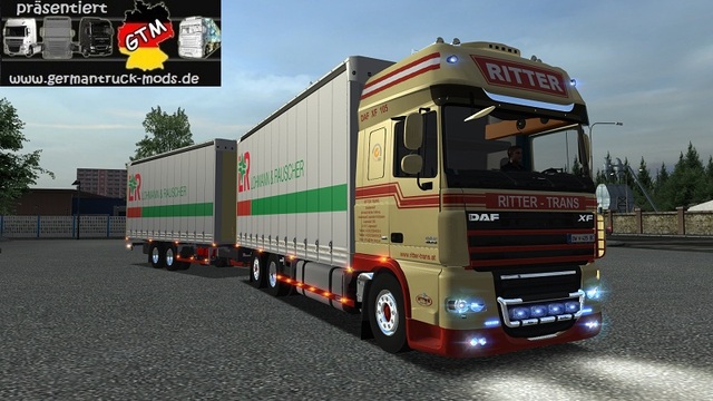 gts Daf XF 105 BDF Ritter Trans Kombo + Interior b GTS COMBO'S