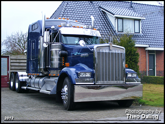 Kenworth blauw (Niebert) Amerikaanse Trucks