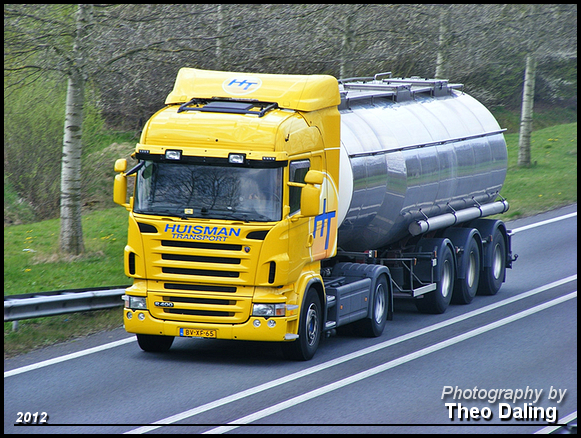 Huisman Transport - Apeldoorn  BV-XF-65 Scania 2012