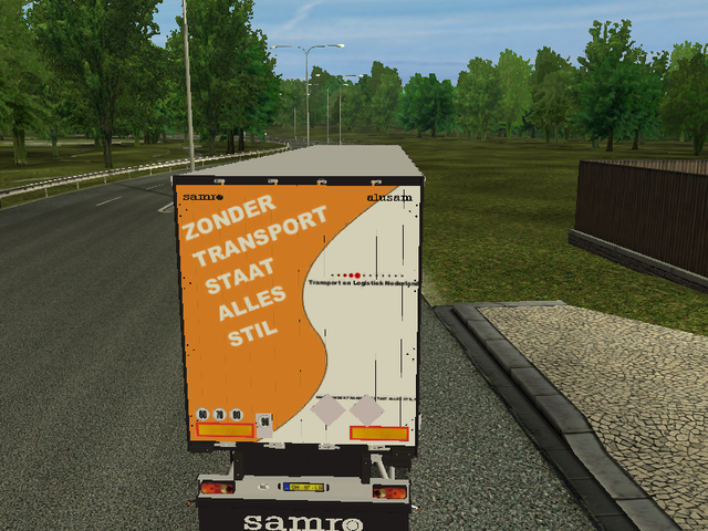 ets Samro Allusam Zonder Transport geen (container ETS TRAILERS