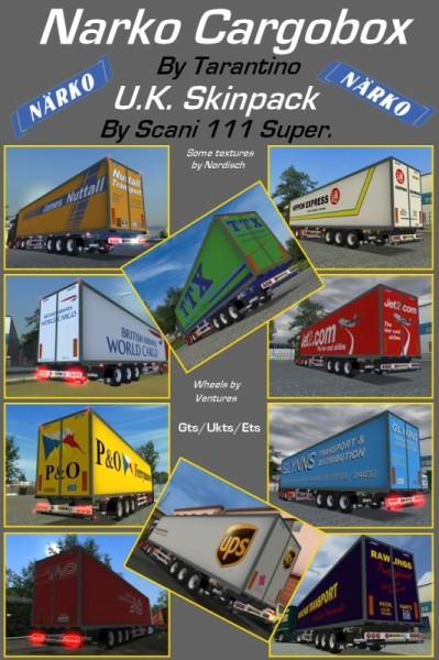 gts Narko skins by Scani 111 super GTS TRAILERS