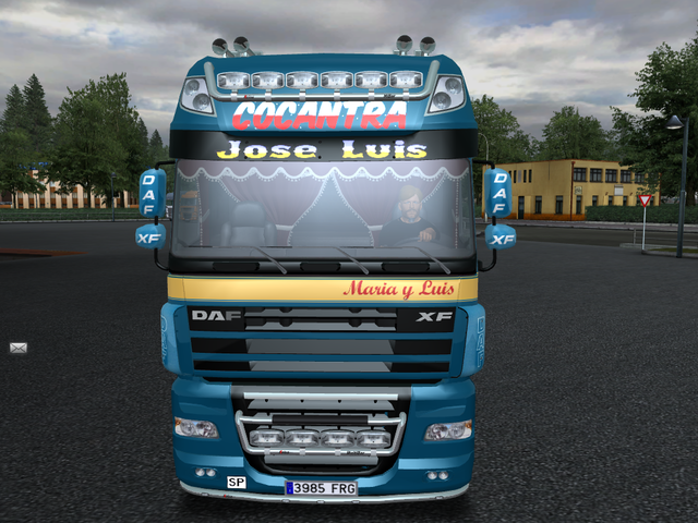 gts Daf XF105 COCANTRA + interieur by 50keda,snaip GTS TRUCK'S