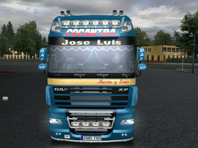 gts Daf XF105 COCANTRA + interieur by 50keda,snaip GTS TRUCK'S