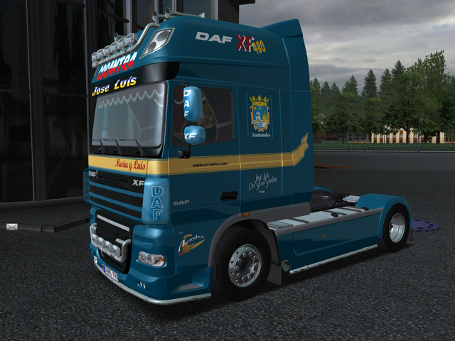 gts Daf XF105 COCANTRA + interieur by 50keda,snaip GTS TRUCK'S